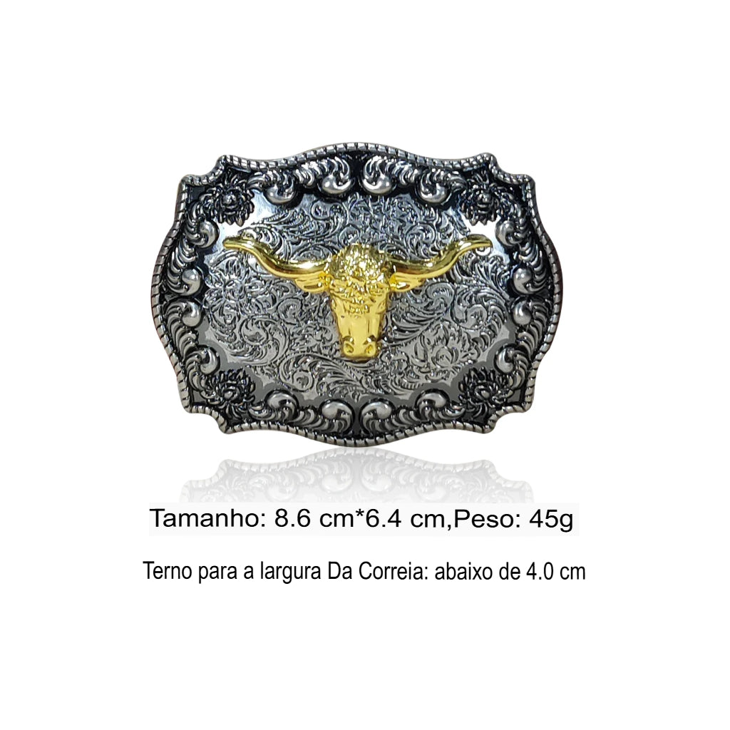 Fivela de Cinto Personalizada Estilo Cowboy Western.