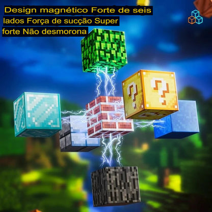 Blocos de Montar Magnéticos para Crianças