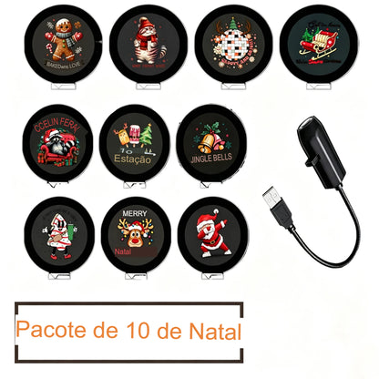 Projetor de Luzes Natalinas USB