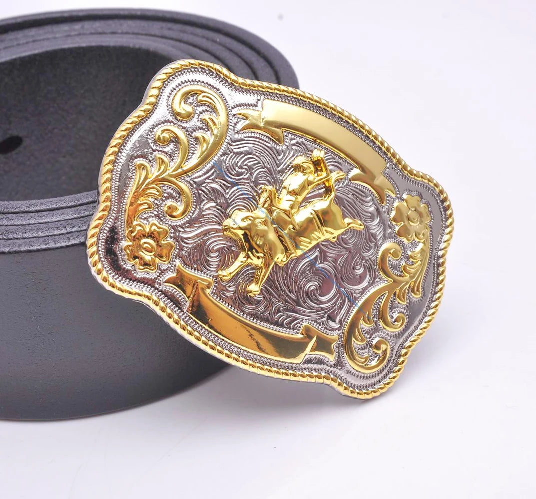 Fivela Western Estilo Cowboy