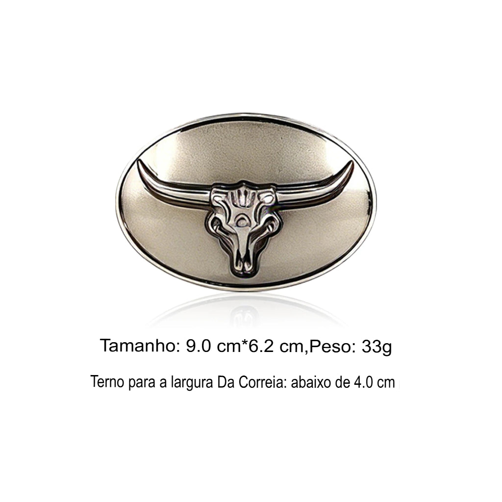 Fivela de Cinto Personalizada Estilo Cowboy Western.