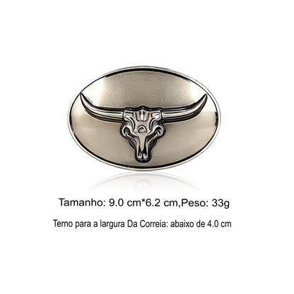 Fivela de Cinto Personalizada Estilo Cowboy Western.