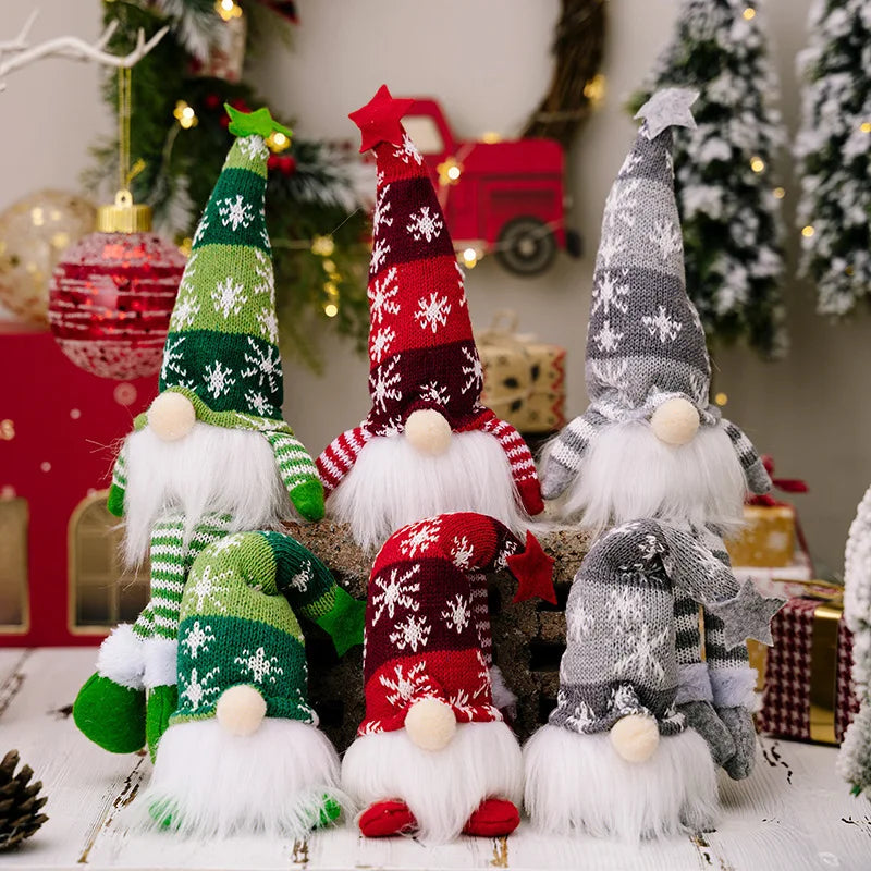 Gnomo Elfo de Natal com LED ✨ — 20/30 cm