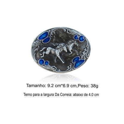 Fivela de Cinto Retrô Bullzine