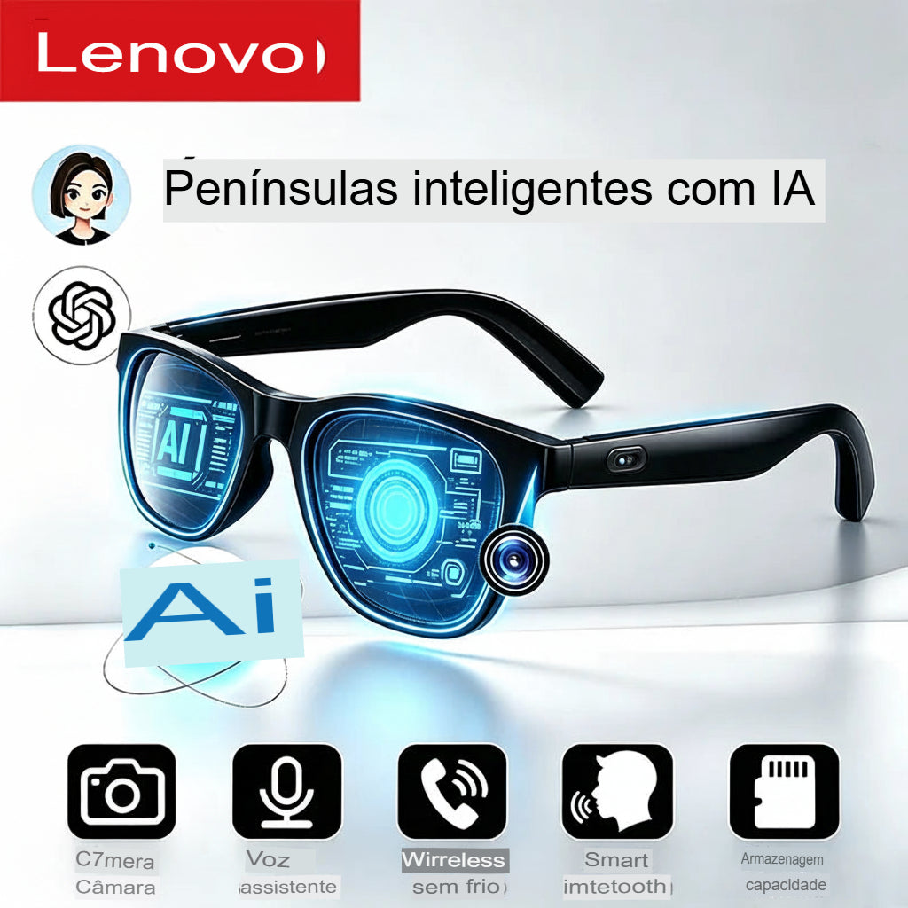 Óculos Inteligentes Lenovo.