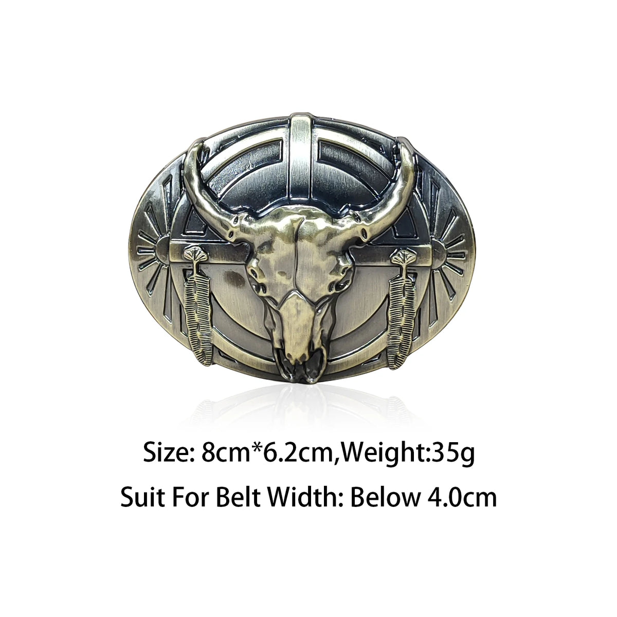 Fivela de Cinto Personalizada Estilo Cowboy Western.