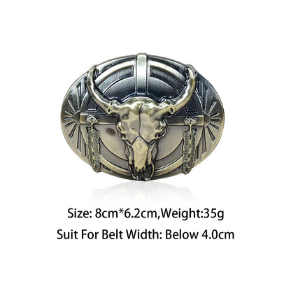 Fivela de Cinto Personalizada Estilo Cowboy Western.